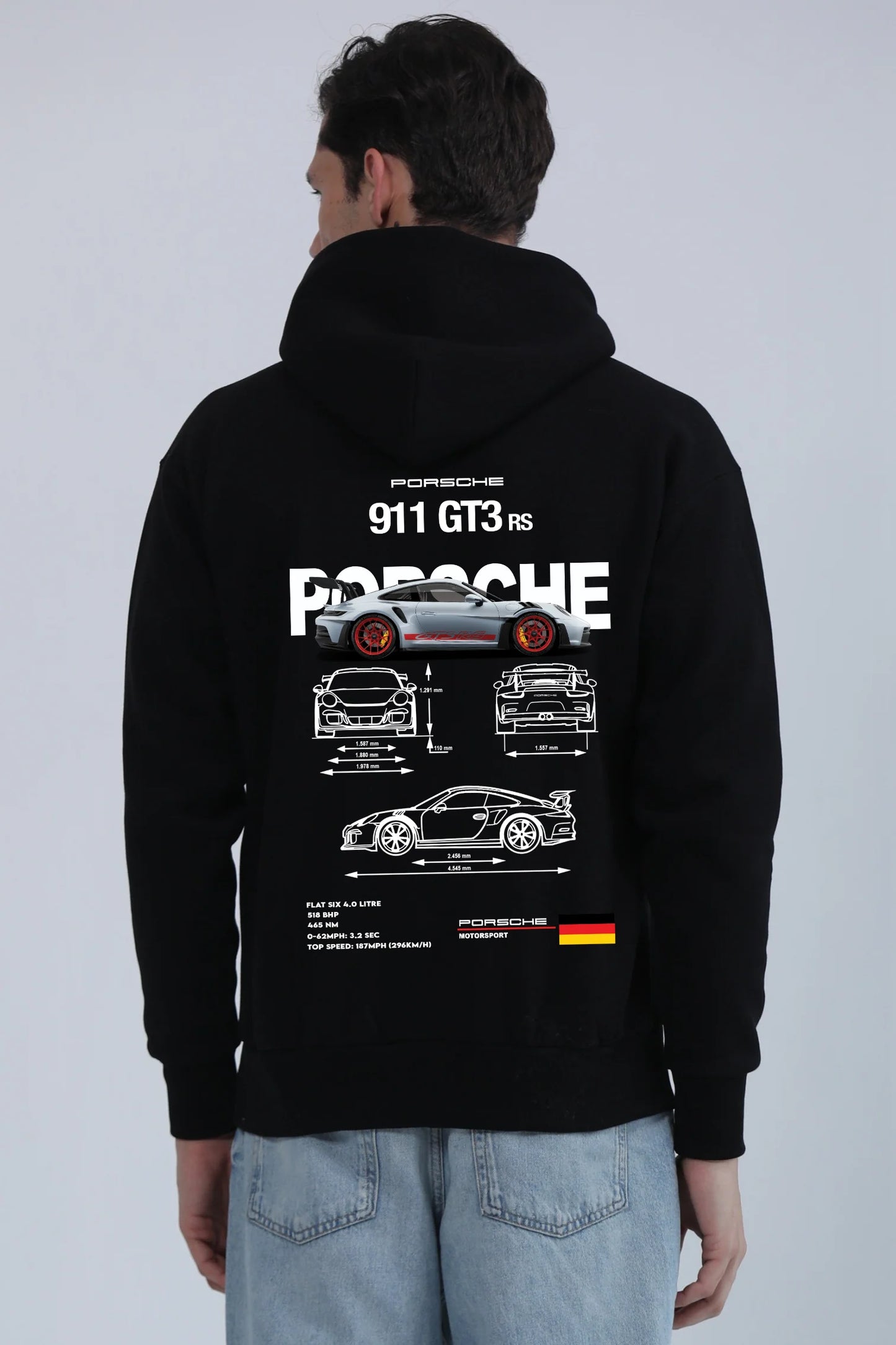 PORSCHE - OVERSIZED HOODIE